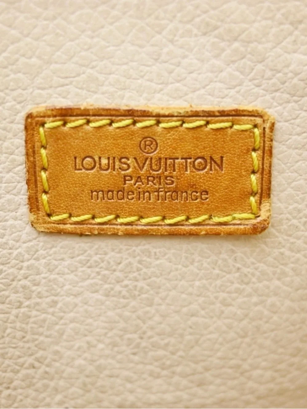 Authentic Louis Vuitton Shopping Sac plat discontinued bag